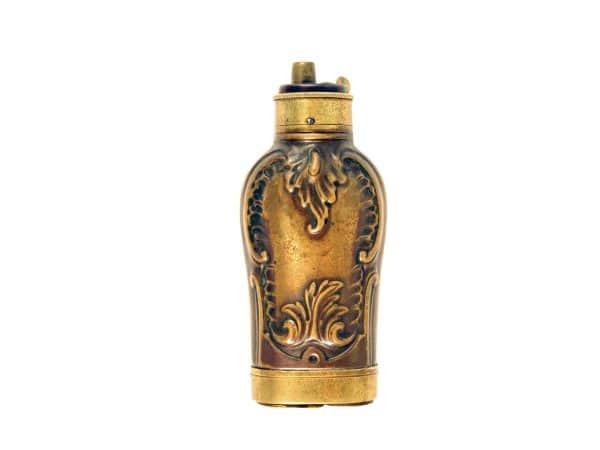 A Copper Panel Design Three-Way Powder Flask