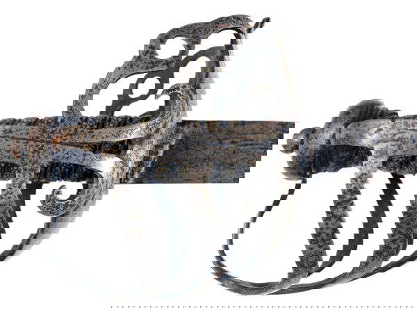 A Mortuary Hilted Back-Sword