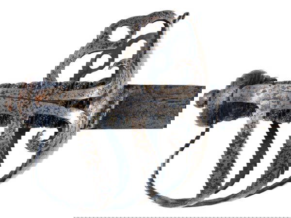 A Mortuary Hilted Back-Sword