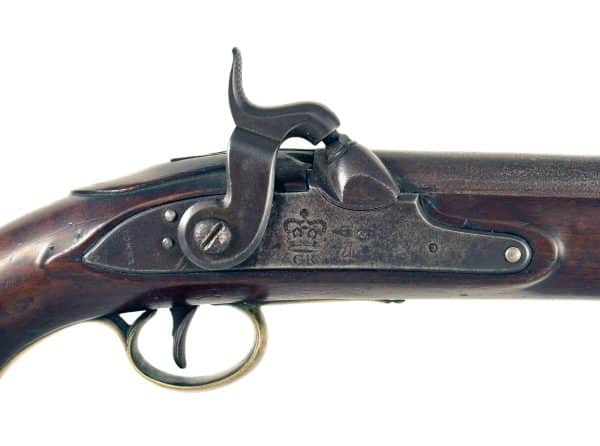 A Percussion Converted New Land Pattern Pistol. - Image 2
