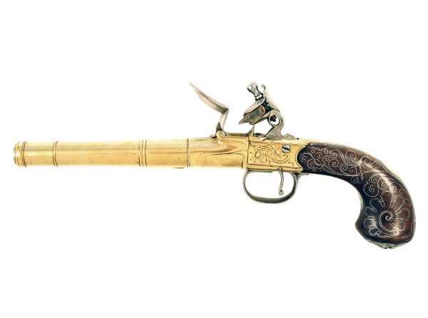 A Pair of Silver Mounted Pistols by Bunney - Image 2