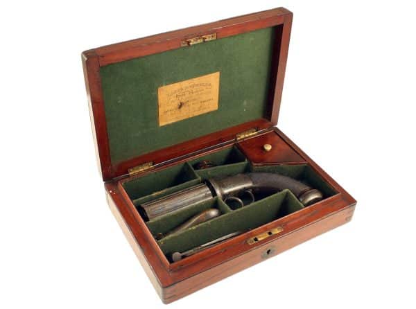 A Cased Pepperbox Revolver - Image 2
