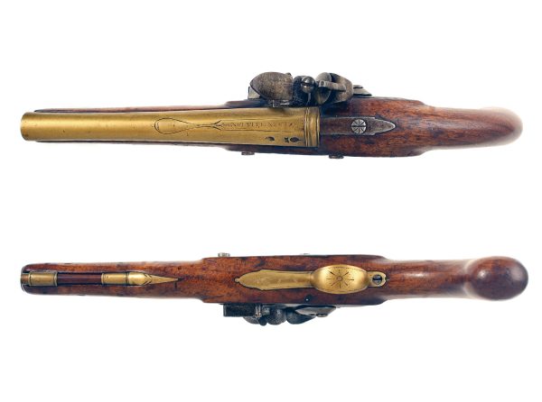 A Flintlock Pistol by Heylin of London. - Image 4