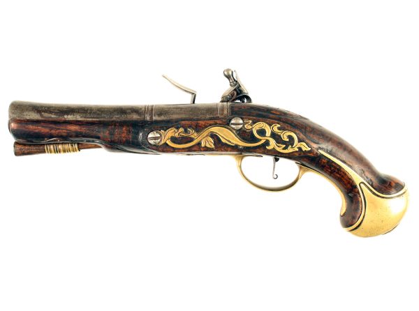 An Early Flintlock Blunderbuss Pistol - Image 2