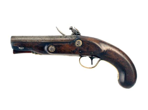 A Flintlock Overcoat Pistol by Jackson - Image 3