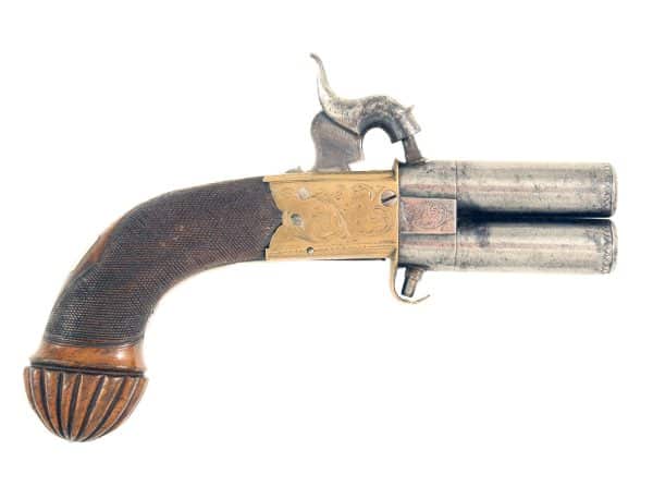 An Over & Under Percussion Pistol