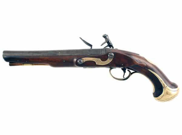 A Flintlock Holster Pistol by T. Jones of London - Image 3