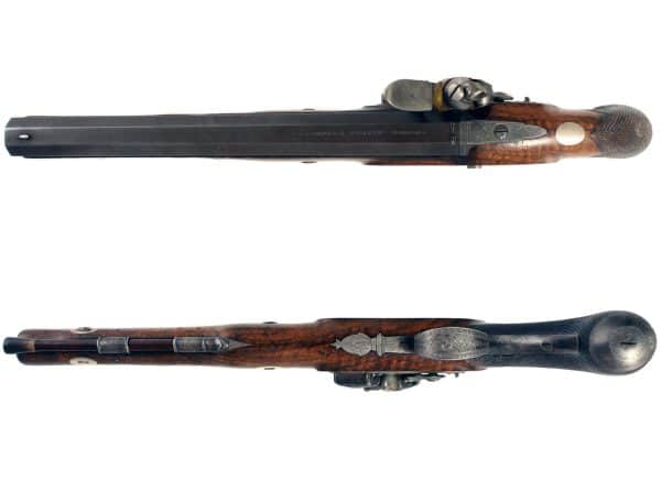 A Flintlock Duelling Pistol by Joe Manton - Image 3