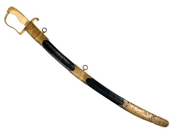 A Historic Blue & Gilt Sword - Image 4
