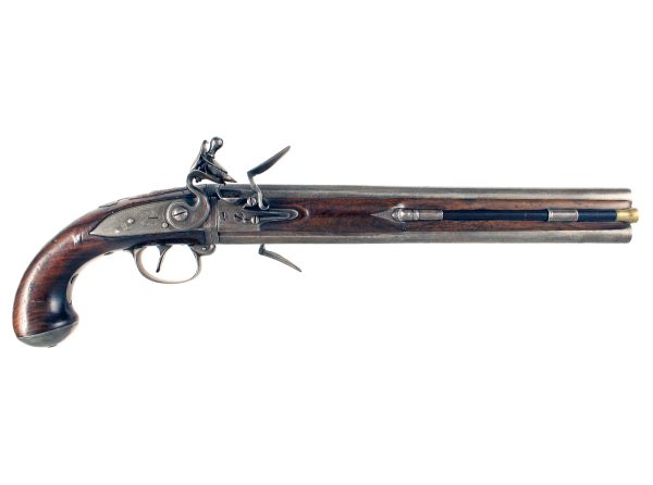 An Incredibly Rare Pair of Flintlock Wender Pistols - Image 2