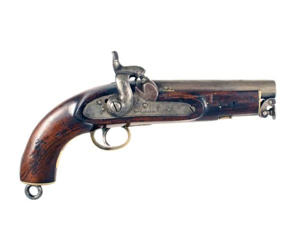 A Percussion Sea Service Pistol, Dated 1849.