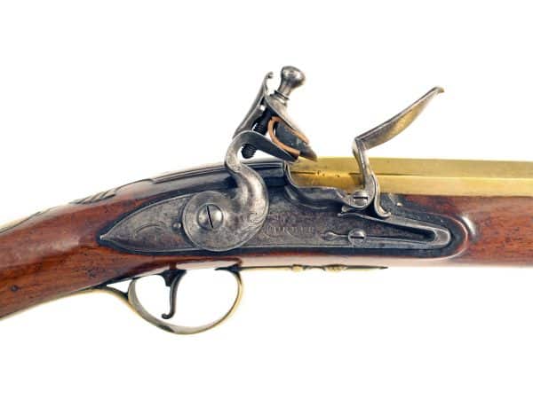 A Flintlock Blunderbuss Engraved with Name