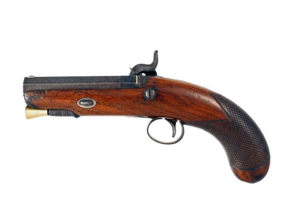 A Percussion Back Action Pistol - Image 3