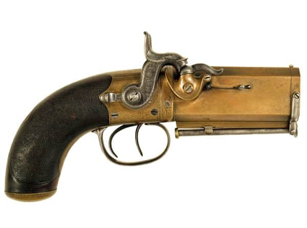 A Cased Pair of Over & Under Pistols - Image 4
