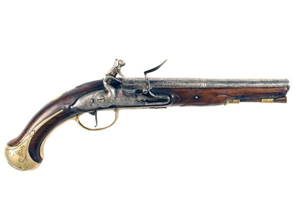 An Early Pair of Holster Pistols by Green - Image 2