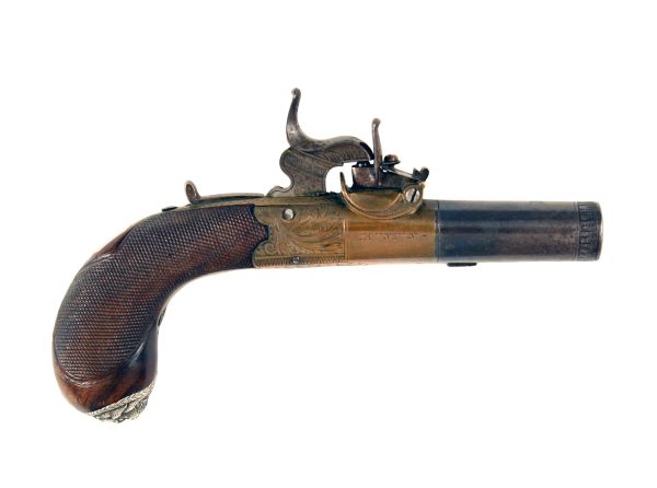 A Crisp Top Hat Percussion Pistol