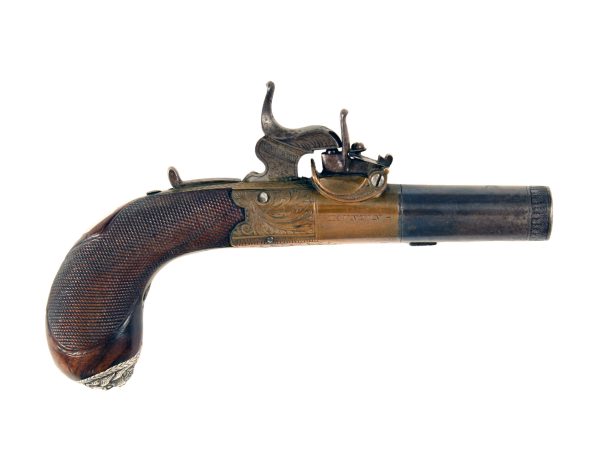A Crisp Top Hat Percussion Pistol