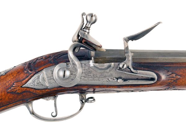 A Fine Flintlock Sporting Gun, ex. Keith Neal