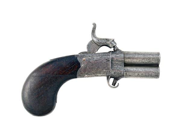 A Rigby Percussion Turn Over Pistol