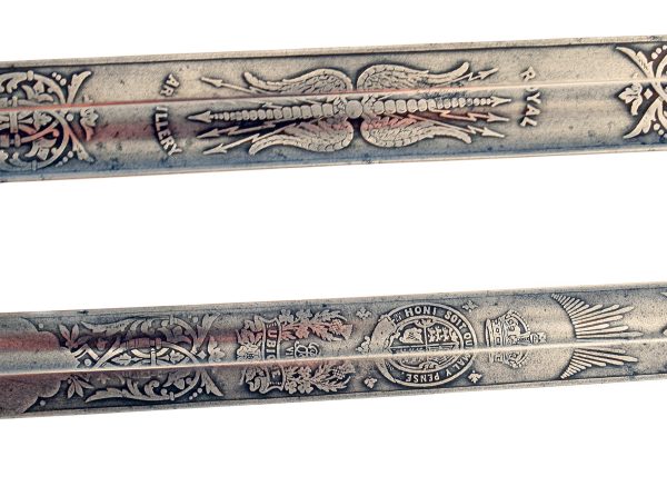 An Unusual Artillery Officers Sword - Image 2