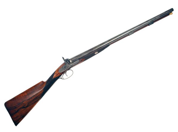 A 10-Bore Percussion Sporting Gun by Blissett - Image 3