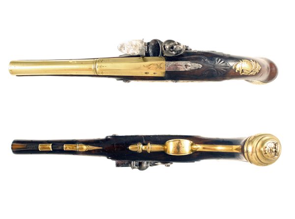 A Brass Barrelled Flintlock Holster Pistol - Image 2
