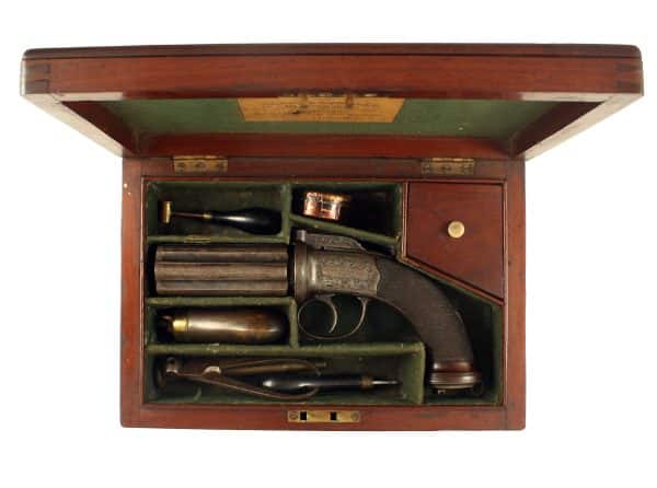 A Cased Pepperbox Revolver - Image 3