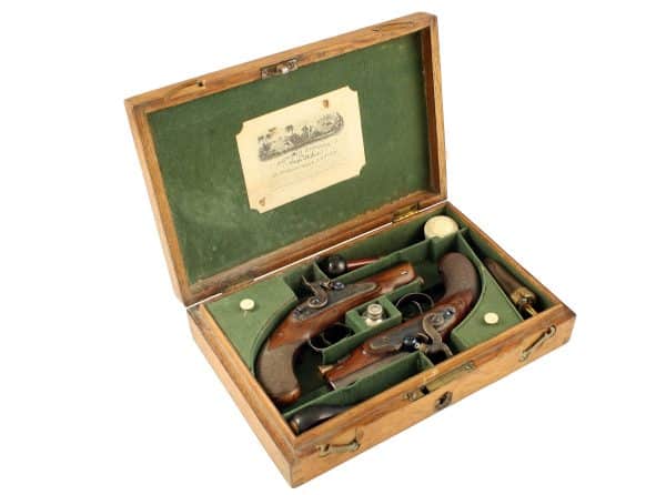 A Superb Pair of Percussion Pistols by Nock - Image 2