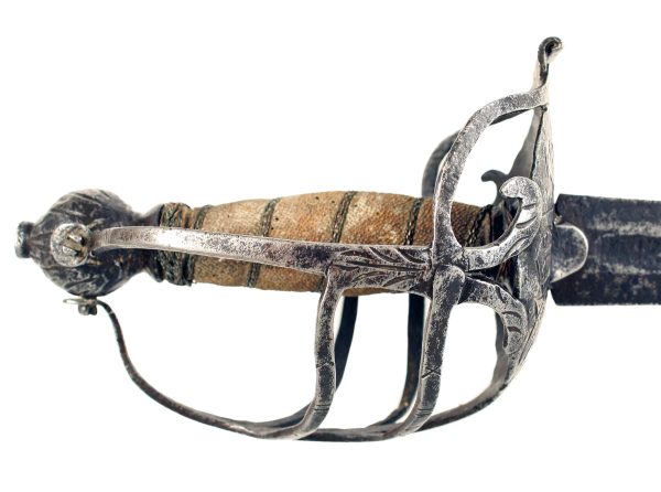 A Mortuary Hilted Broadsword, Circa 1640.