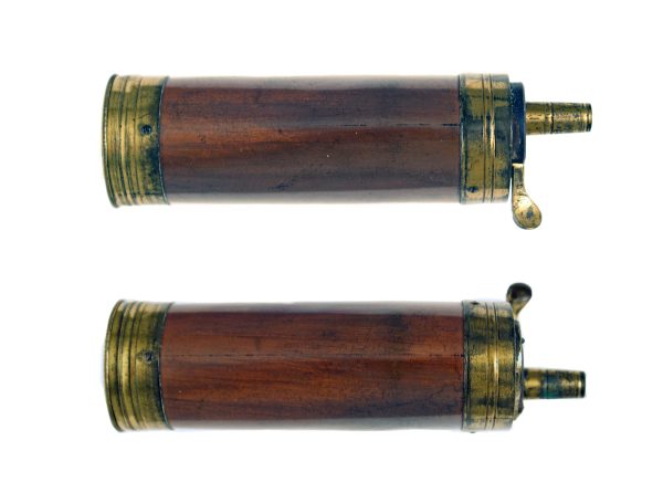 A Superb Plain Three Way Flask. - Image 2