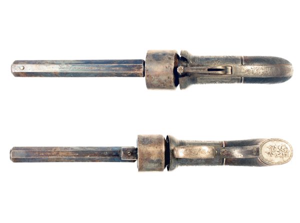 A Percussion Transitional Revolver by Brooks - Image 2