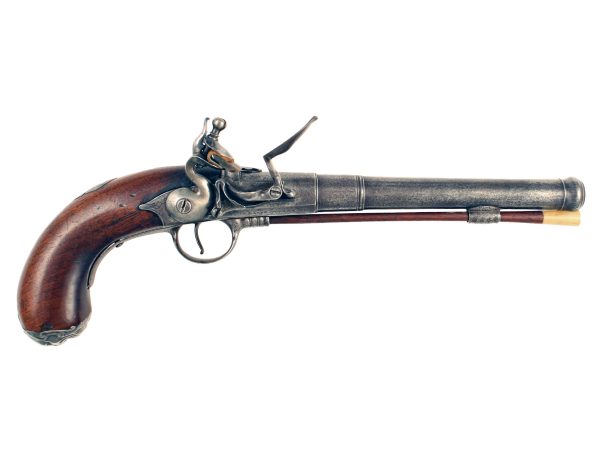 A Flintlock Queen Anne Pistol