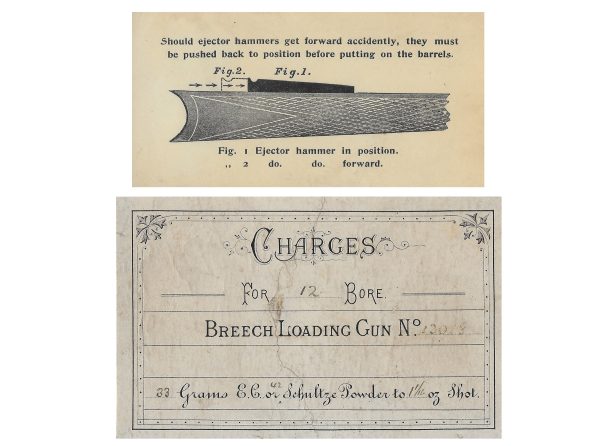 Sporting Gun Charge Cards