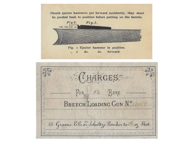 Sporting Gun Charge Cards