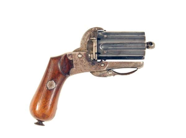 A Continental Pin Fire Revolver