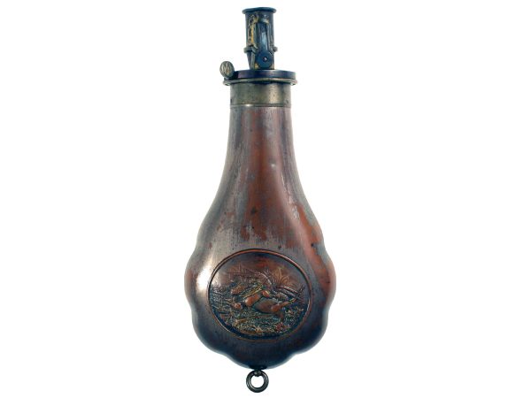 A Fine Powder Flask by Dixon & Sons