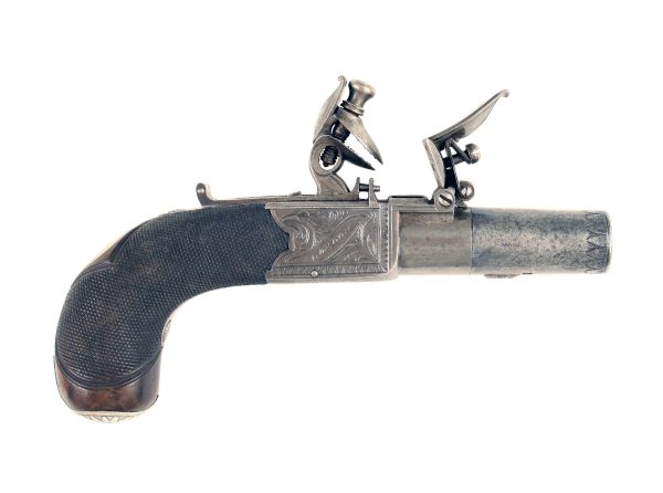 A Pair of Flintlock Pocket Pistols by Briggs - Image 4