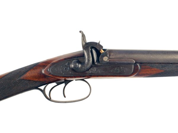 A Double Barrel Sporting Gun by G.Gibbs.
