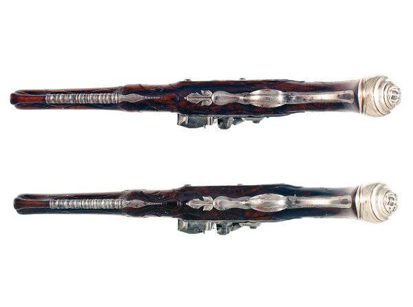 An Early Pair of Holster Pistols by D. Newton - Image 2