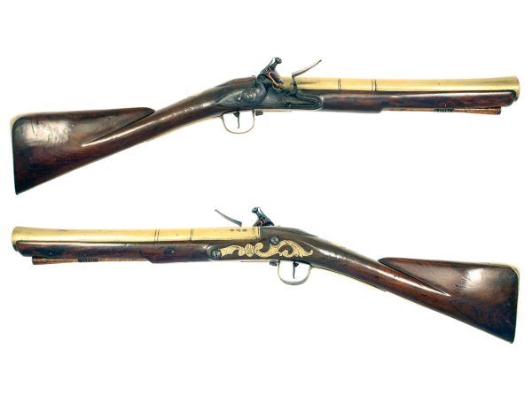 An Early Brass Barrelled Blunderbuss by Wilson of London - Image 2