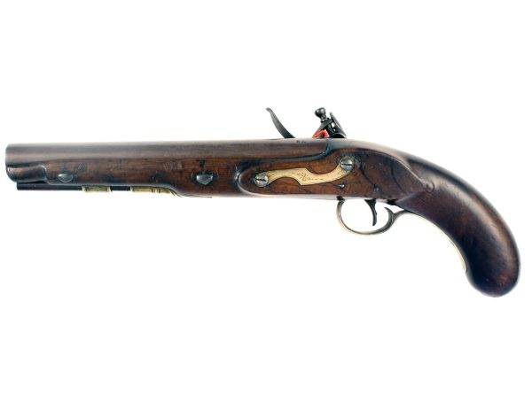 A Scarce Flintlock 'Post Boys' Pistol - Image 2