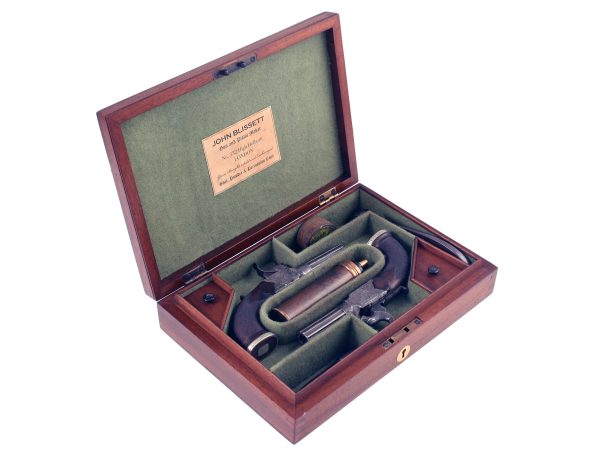A Cased Pair of Percussion Pocket Pistols