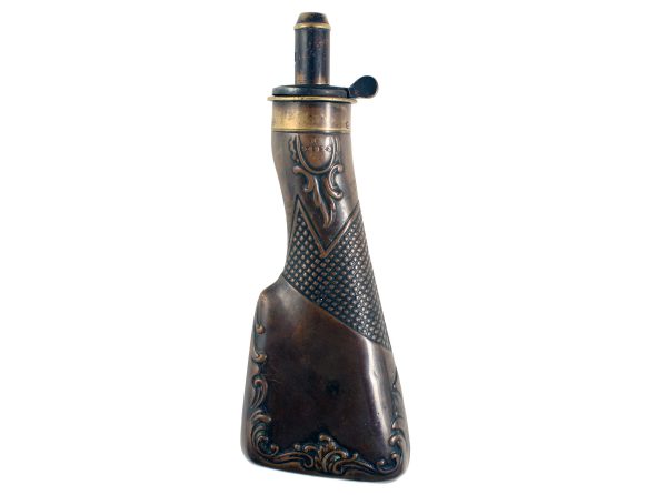 A Rare Rifle-Butt Flask - Image 2