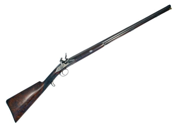 A Cased Flintlock Sporting Gun by Bailes of Ipswich - Image 4