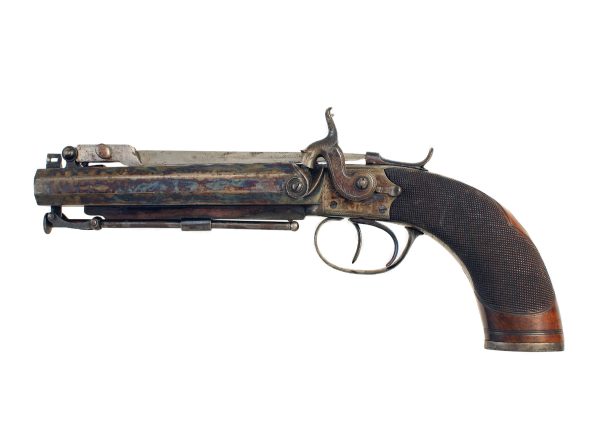 A Superb Double Barrelled Pistol - Image 3