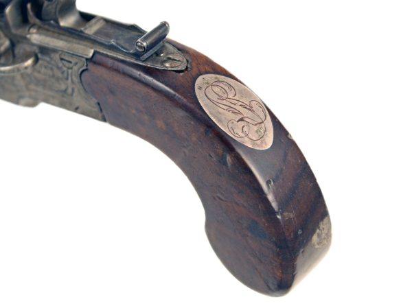 A Sleepy Pair of Tap Action Pistols by Richards - Image 4