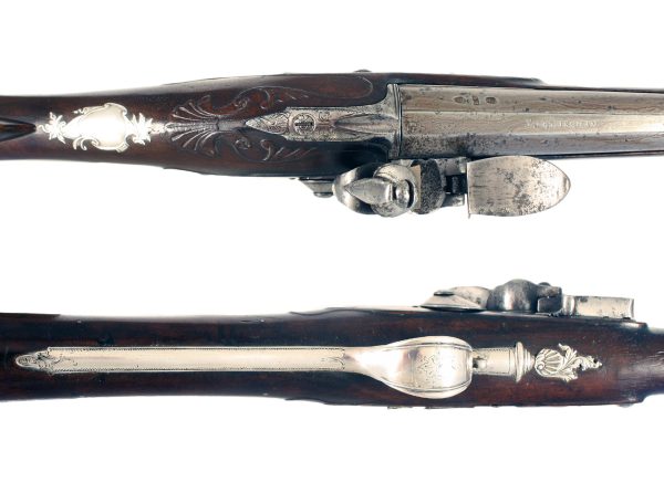 A Silver Mounted Sporting Gun - Image 2
