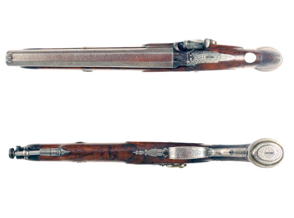 A Percussion Pistol by Charles Lancaster - Image 2