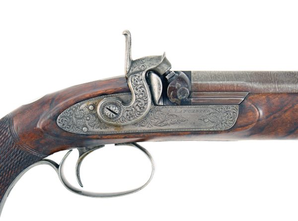 A Percussion Pistol by Charles Lancaster - Image 4