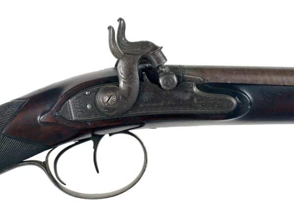 A Double Barrelled Sporting Gun by Mortimer - Image 2